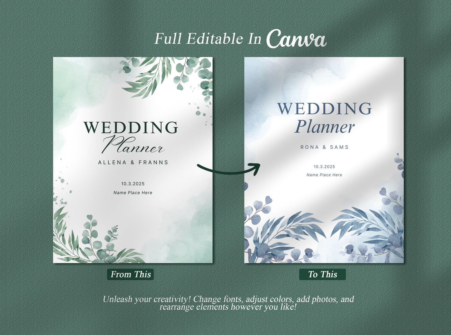 Ultimate Wedding Planner | Printable & Digital Checklist, Timeline, Itinerary & Organizer
