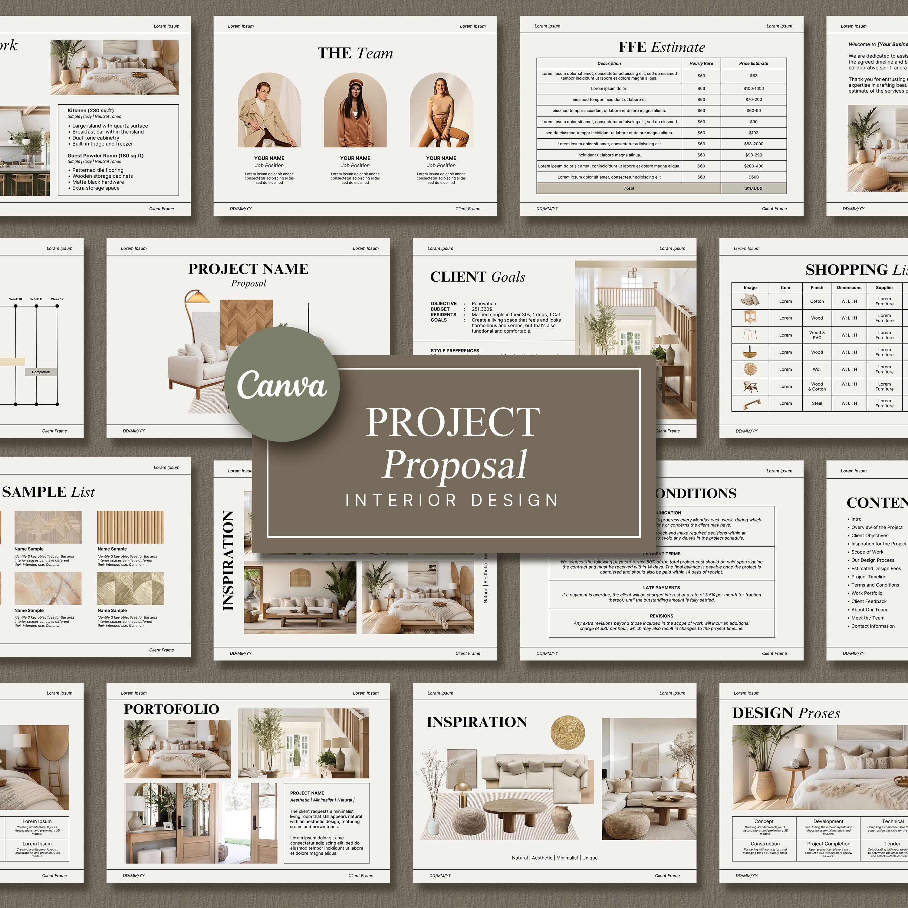 Interior Design Template – SKY KREASI