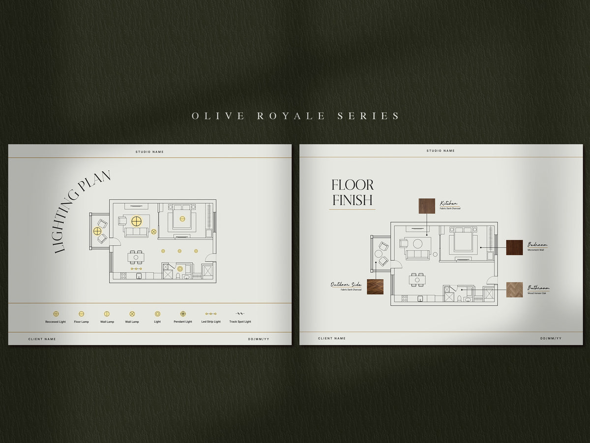 Luxury Interior Design Presentation Template 85 Slides