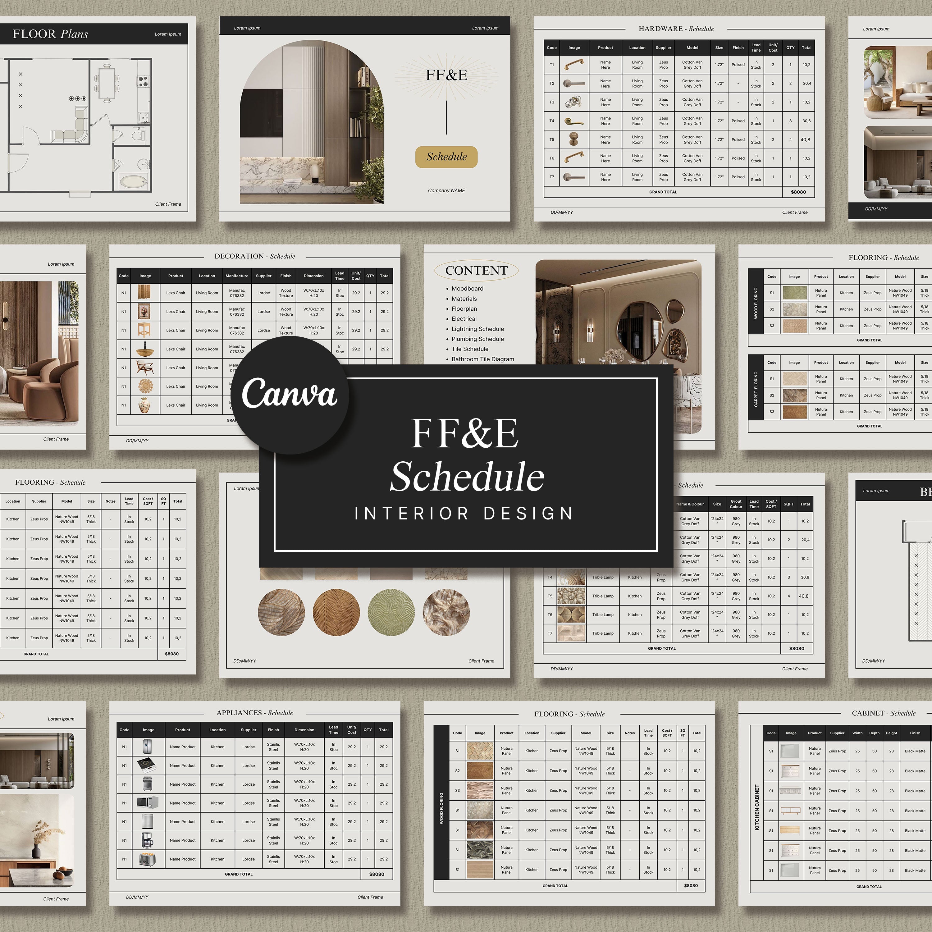 Interior Design Template – SKY KREASI