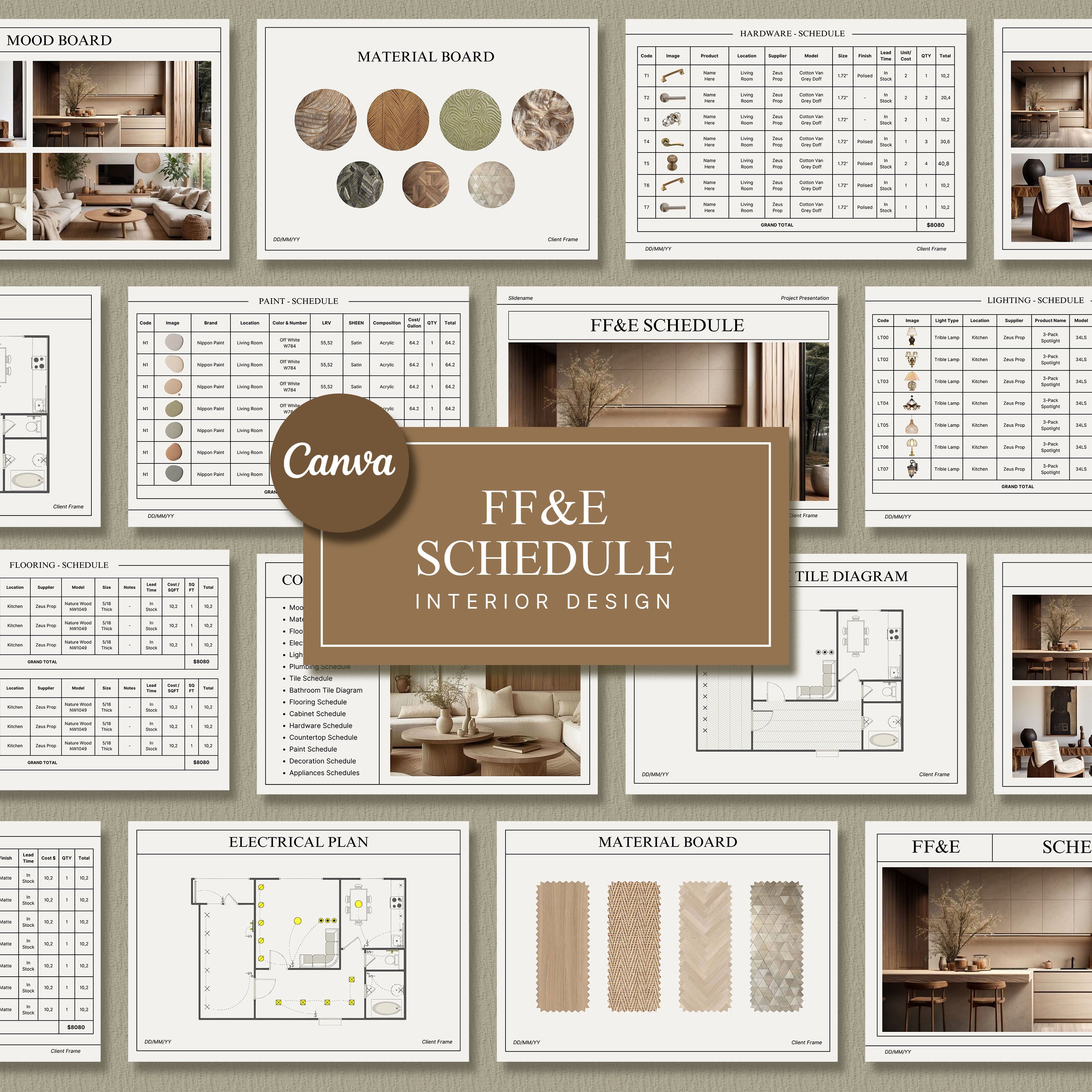 Interior Design Template – SKY KREASI