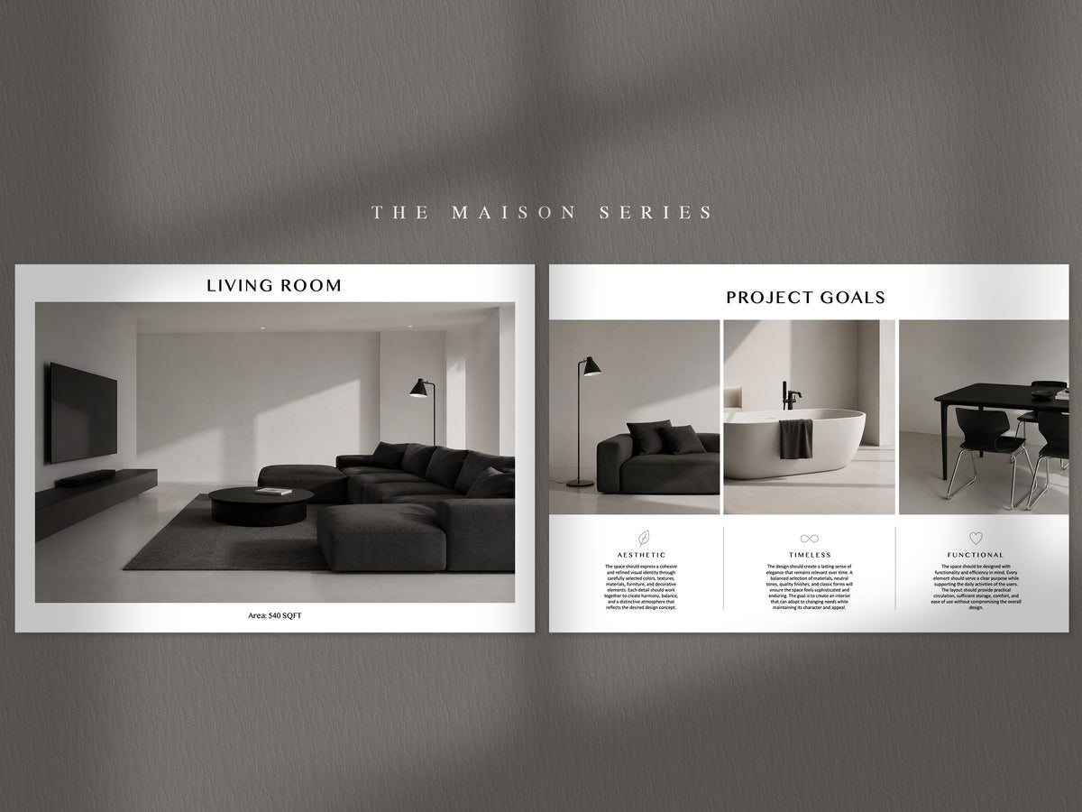 Interior Design Client Presentation Template | 85+ Slides, PowerPoint, Canva & InDesign