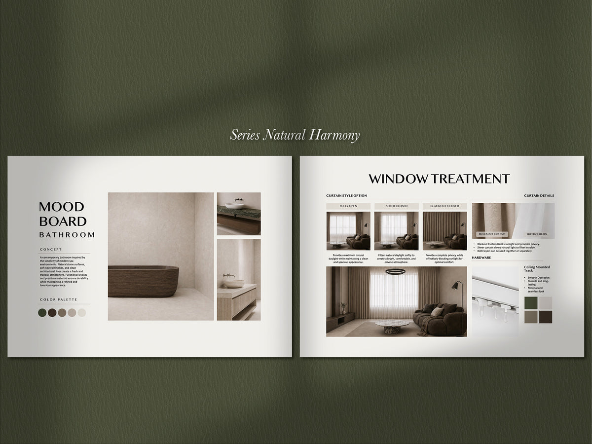 Interior Design Presentation Template | Canva, PowerPoint & InDesign