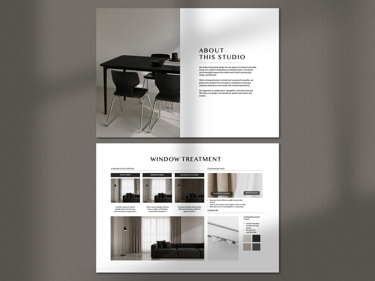 Interior Design Client Presentation Template | 85+ Slides, PowerPoint, Canva & InDesign