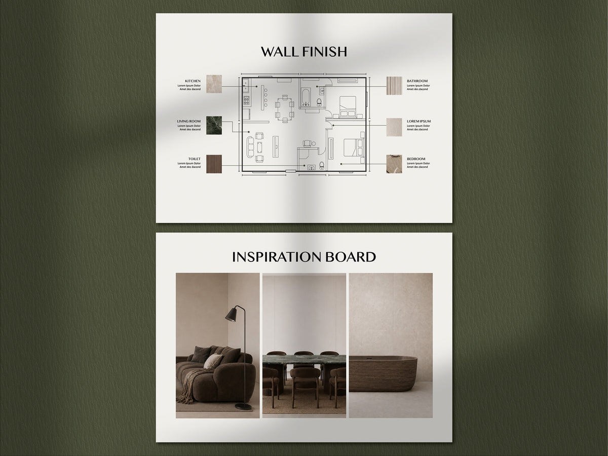 Interior Design Presentation Template | Canva, PowerPoint & InDesign